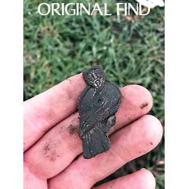 Birdman Brooch, Silver - Image 4