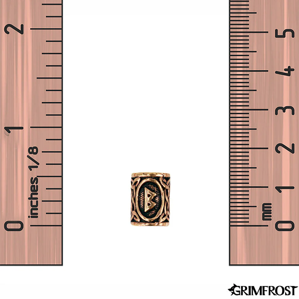 Bjarkan Beard Ring, Bronze - Image 3