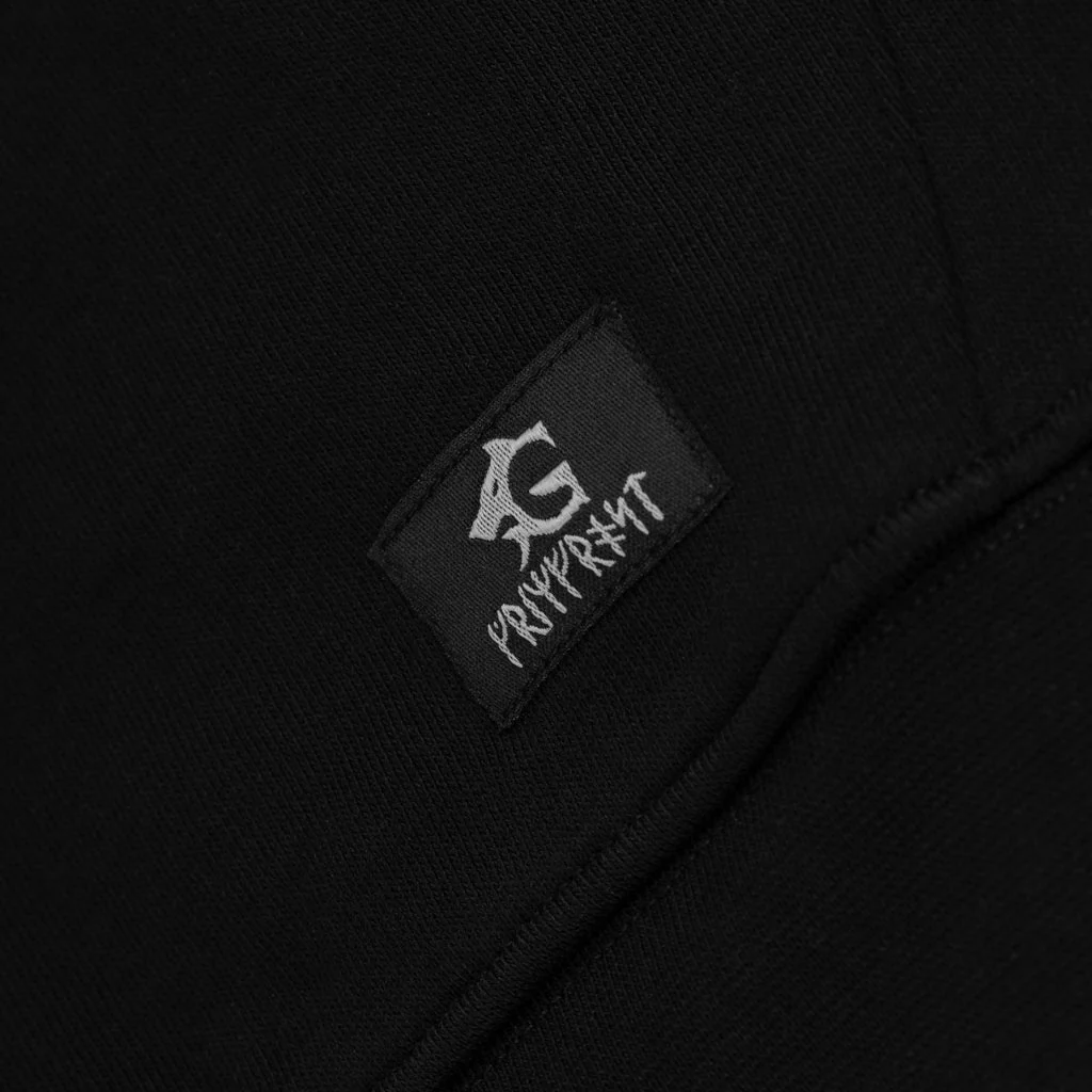 Premium Hoodie, Odin, Black - Image 8